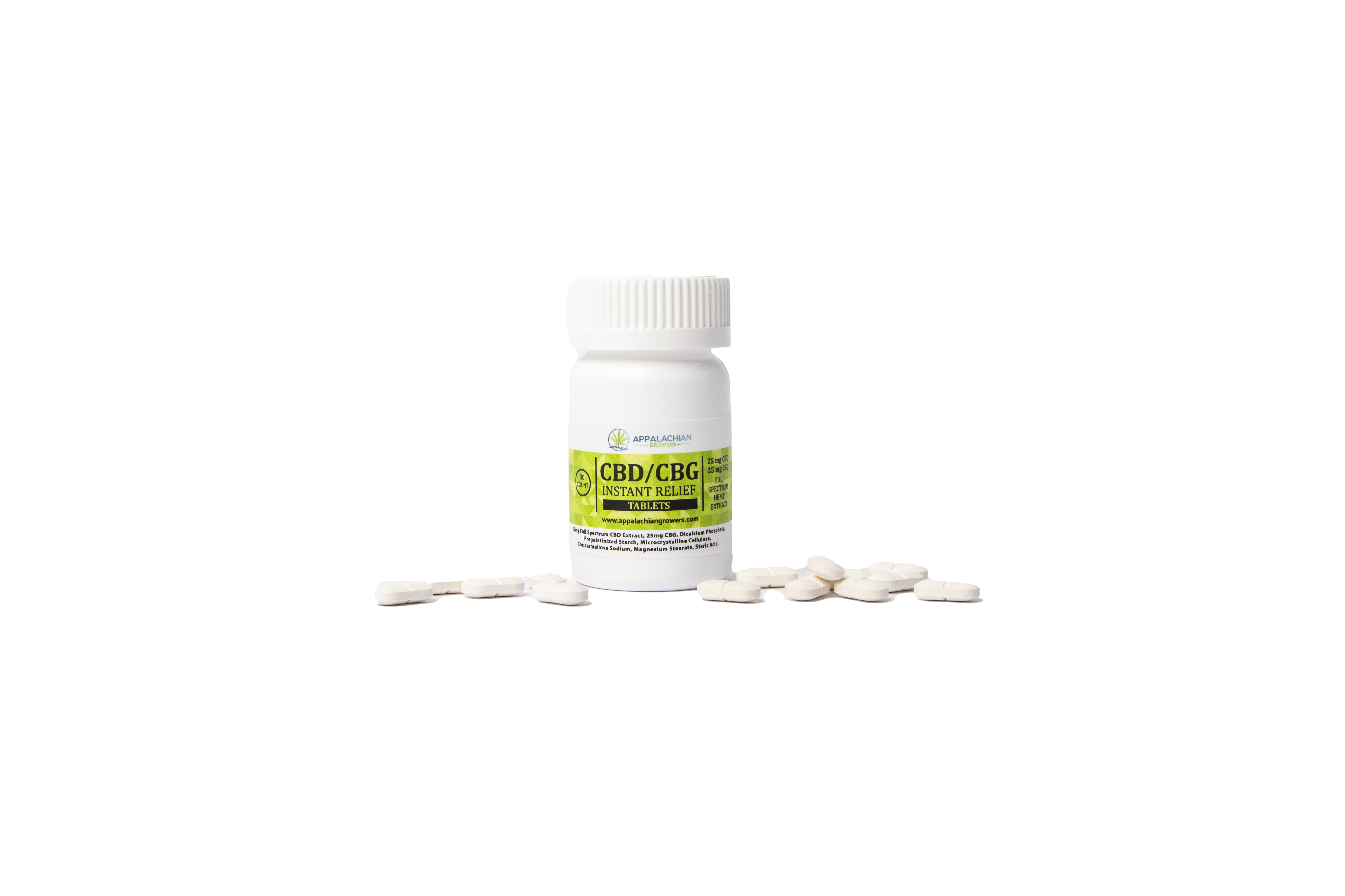 CBD/CBG Instant Release Tablets