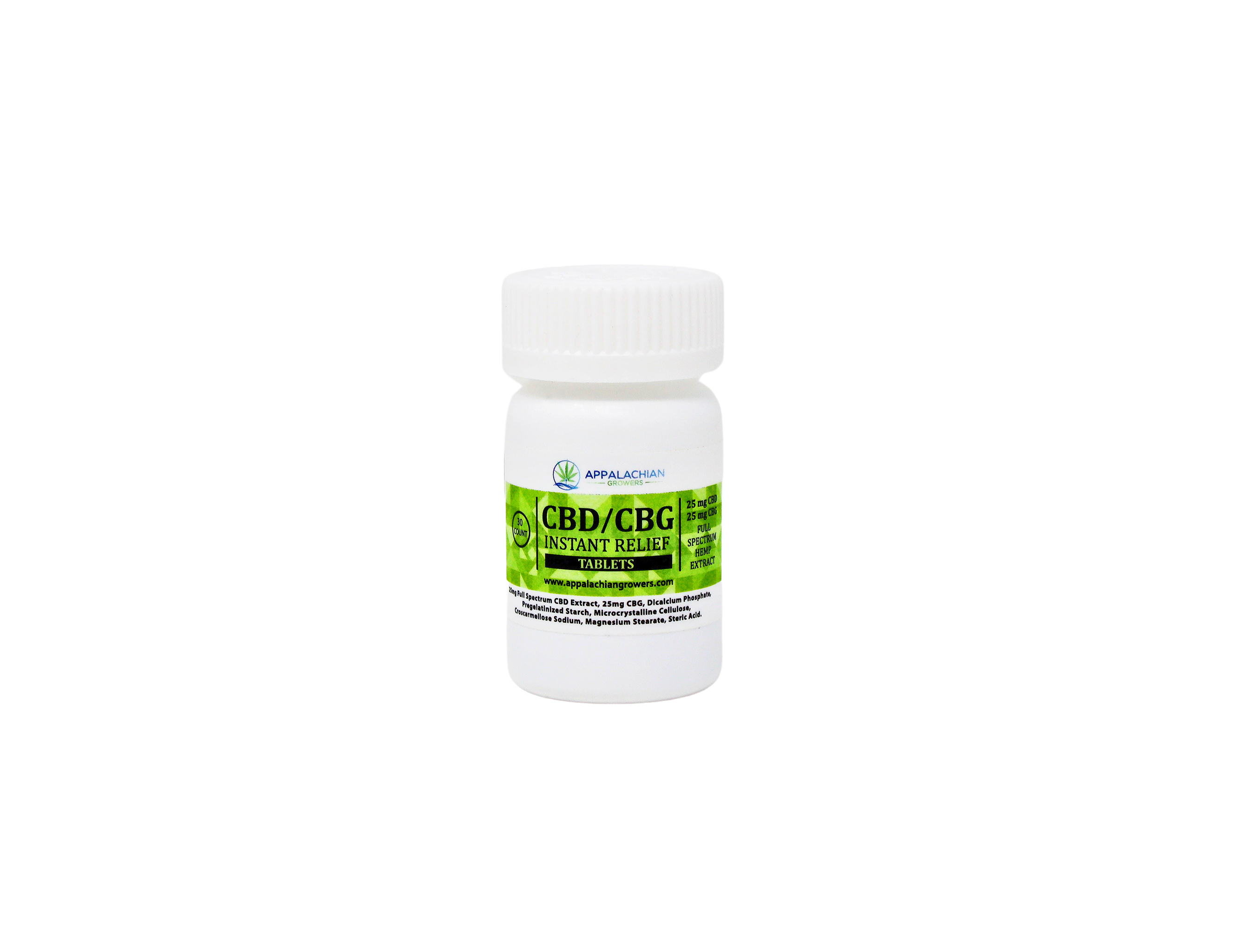 CBD/CBG Instant Release Tablets