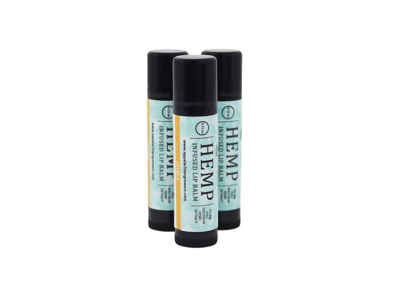 Full Spectrum Hemp Lip Balm Three Pack