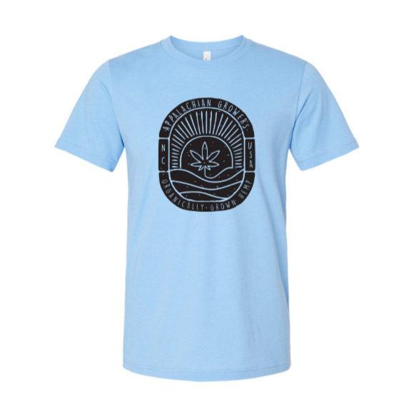 AG Seal Short Sleeve Shirt - Carolina Blue