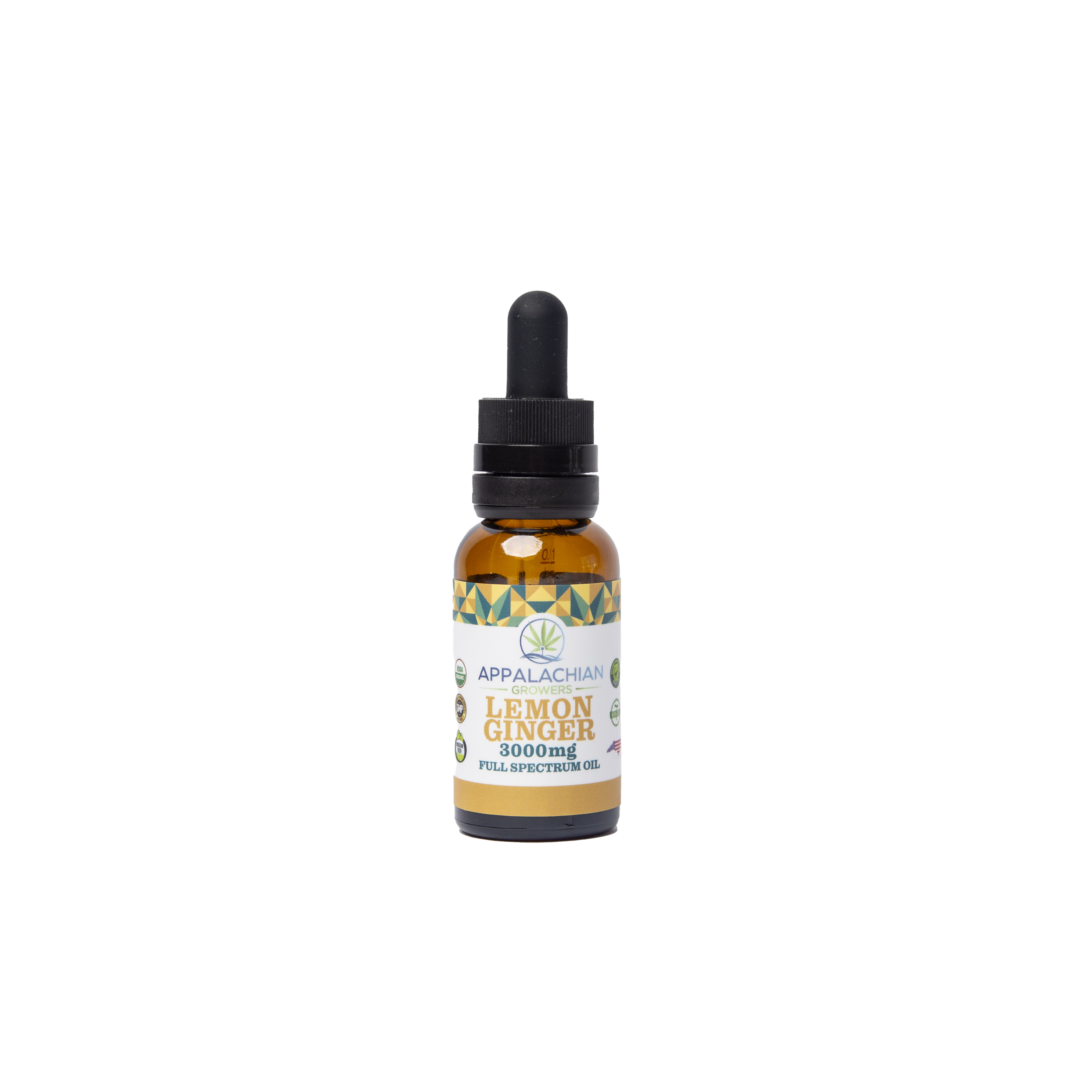 Full Spectrum Cannabinoid Tincture - Lemon Ginger